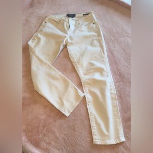 White jeans. Barely worn.  Great condition.